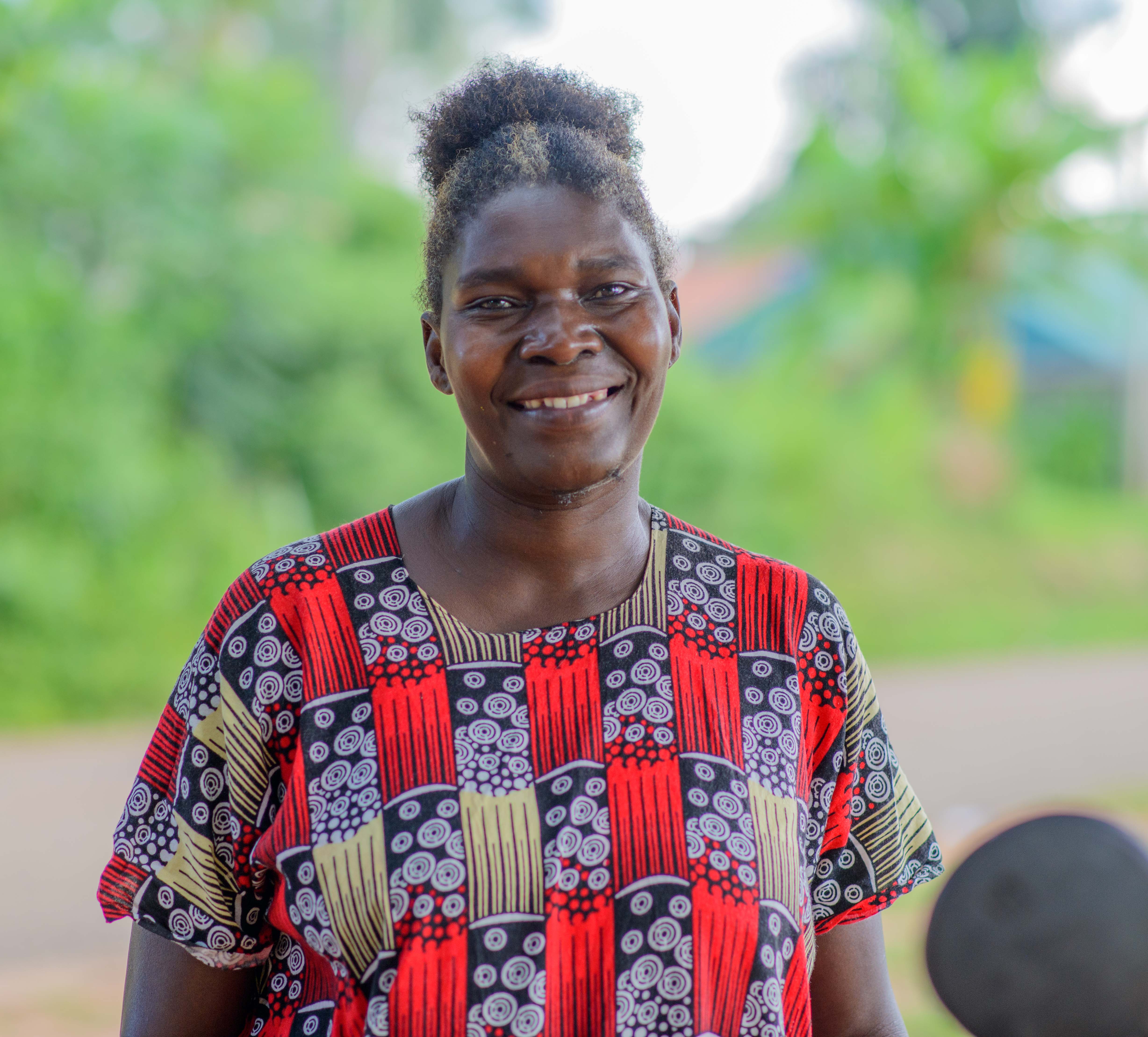 Molly with two motorcycles