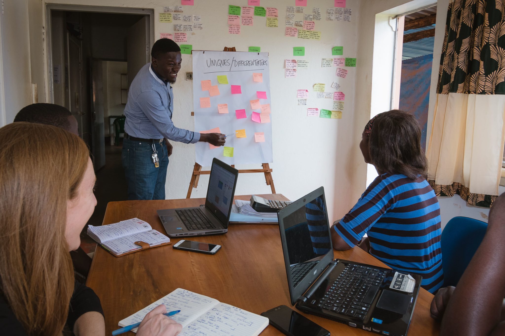 Cycle Connect team collaborating in the office